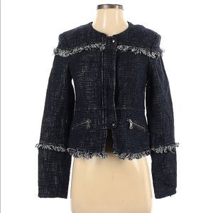 Banana republic linen blend jacket size 4